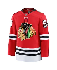 Fanatics Men's Connor Bedard Red Chicago Blackhawks Centennial Premium Jersey