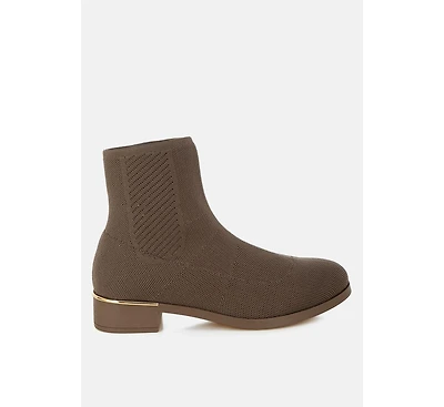 London Rag Rosamund Knitted Sock Boots Women