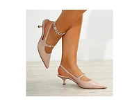 Corrie Slingback Kitten Heels