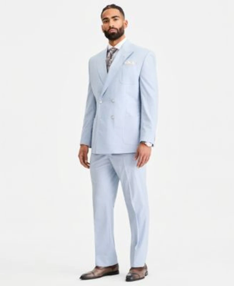 Tayion Collection Mens Classic Fit Suit Separates
