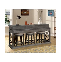 Parker House Furniture Parker House Sundance - Smokey Grey Swivel Stool