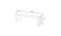 Parker House Furniture Parker House Cedar Fork - Dining Bench