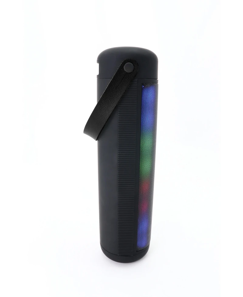 Riptunes 2 Pack Mini Tower Speaker w/ Asmospheric Light, and Bluetoooth