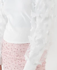 Rare Editions Girls 7-12 2-Piece Top and Skirt Set