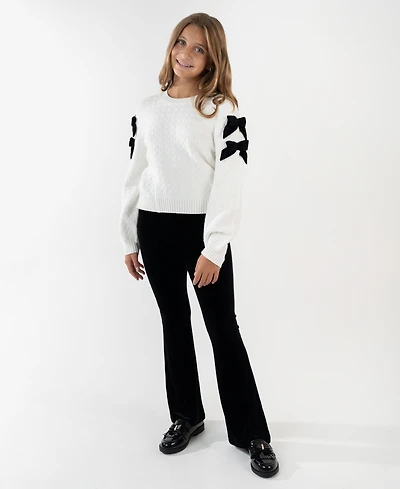 Rare Editions Girls 7-12 2-Piece Sweater and Pant Set