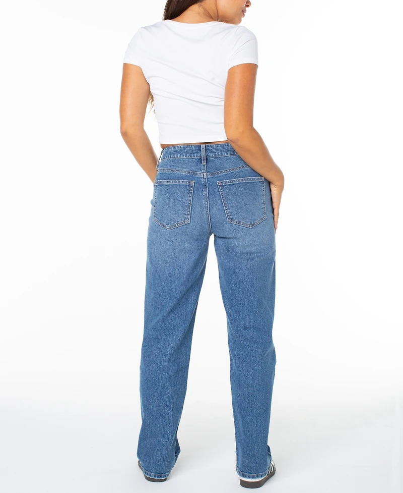 Celebrity Pink Juniors' Skater Straight-Leg Jeans