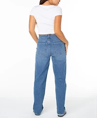 Celebrity Pink Juniors' Skater Straight-Leg Jeans