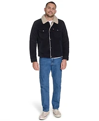 Levi's Men's Corduroy Trucker with Sherpa Collar Jacket