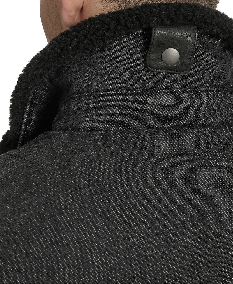 Levi's Men's Denim Western Sherpa Lined Collar Jacket