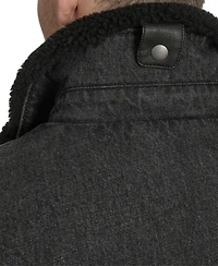 Levi's Men's Denim Western Sherpa Lined Collar Jacket