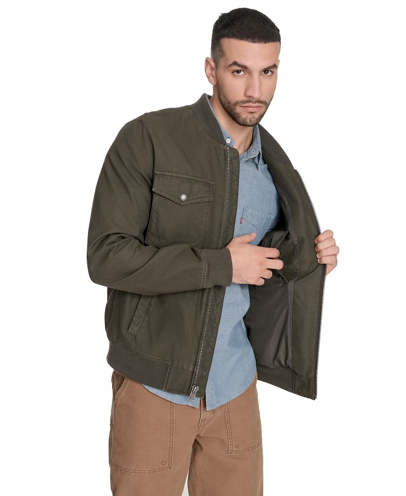 Levi's Men's Cotton Military Bomber