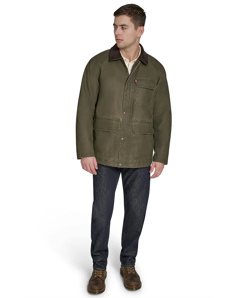 Levi's Men's Corduroy Collar Barn Jacket