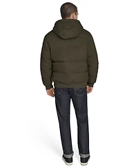Levi's Men's Quilted Bomber with Hood Jacket