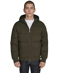 Levi's Men's Quilted Bomber with Hood Jacket