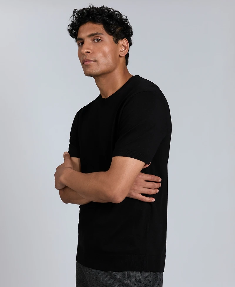 Kenneth Cole Men's Crewneck Sweater T-Shirt
