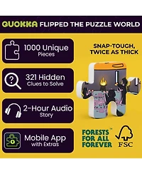 Quokka 1000 Piece Puzzle for Adults with Hidden Secrets & Audio Story