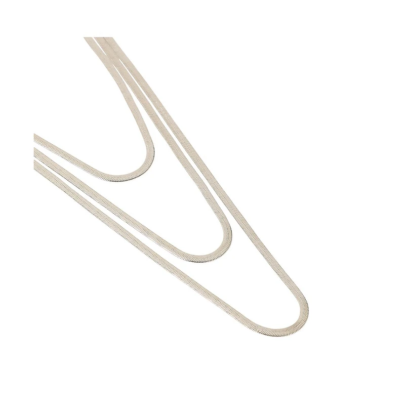 Sohi Women's The Snakechain Multi-Layer Necklace