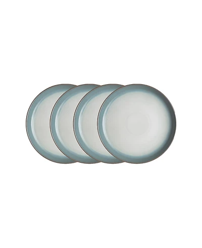 Denby Azure Haze Coupe Small Plates, Set of 4