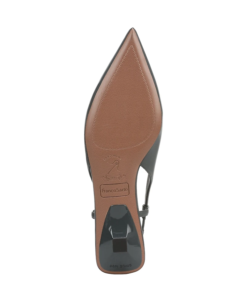 Franco Sarto Women's Palmira Pointed Toe Slingback Pumps