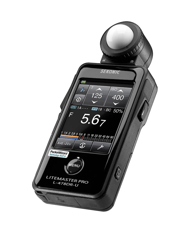Sekonic LiteMaster Pro L-478DR-u Light Meter for PocketWizard System