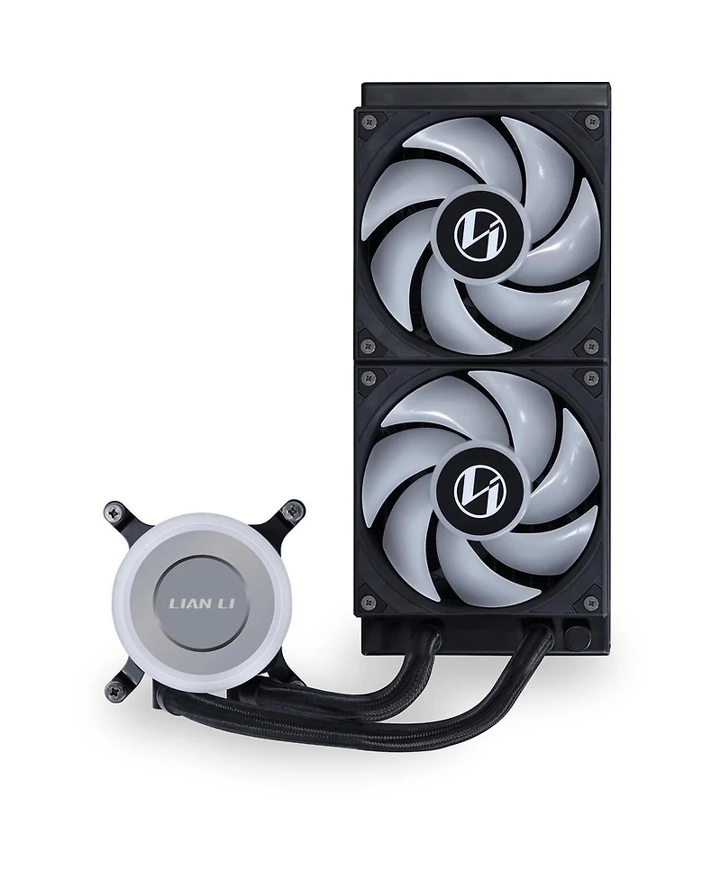 Lian-Li Galahad Ii Lite 240mm Rgb All-in-One Cpu Liquid Cooler, Black