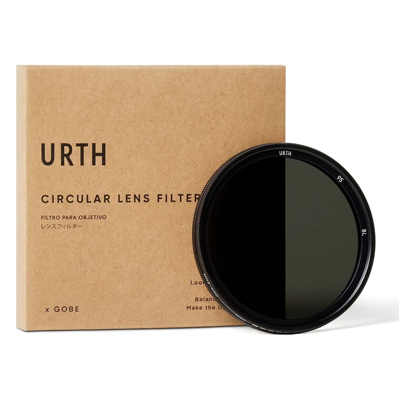 Urth 95mm Circular Variable ND2-400 1-8.6 Stop Lens Filter