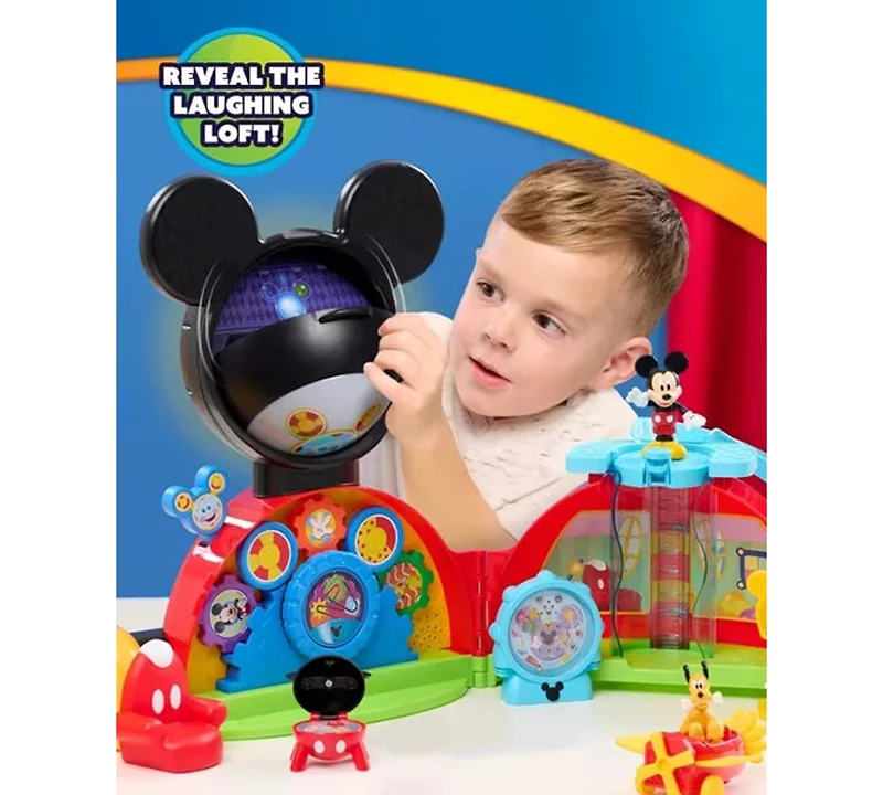 Mickey Mouse Deluxe Clubhouse Doll Playset