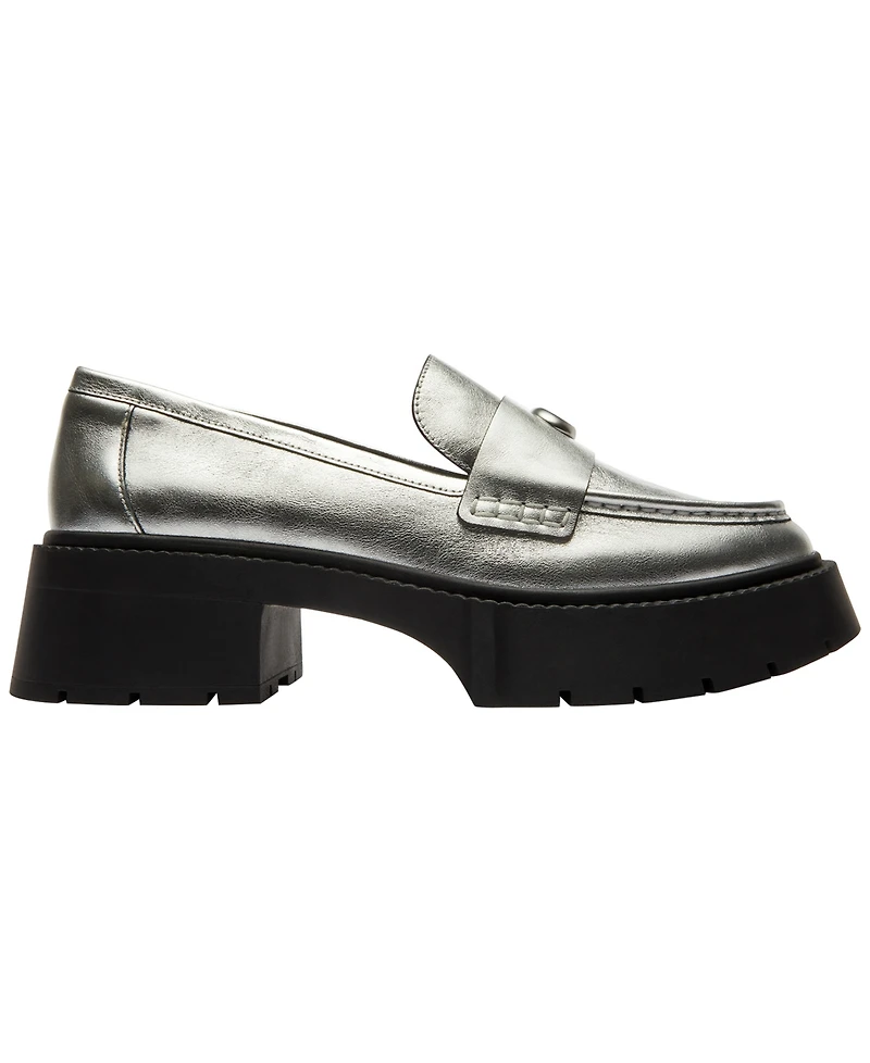 Coach Women's Leah Platform Lug Sole Loafers