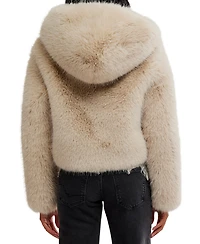 Free People Louder Please Fur Jacket