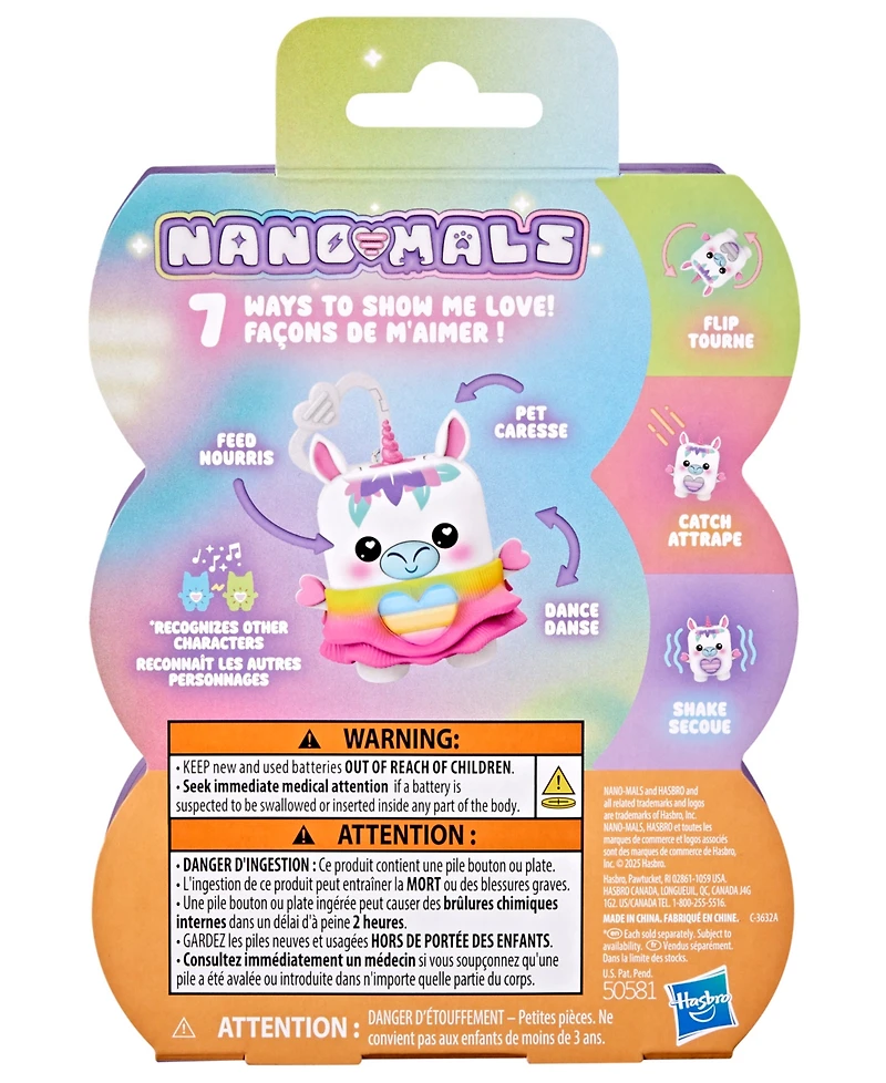 Nano-Mals Hasbro Meadowmist The Unicorn Electronic Pet Toy