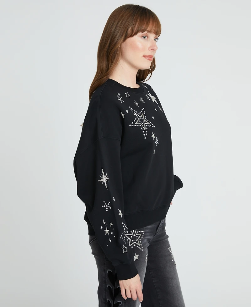 Driftwood Women's Teddy x Celestial Crew Neck Sweatshirt