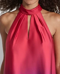 Dkny Petite Sleeveless Mock Neck Shift Dress