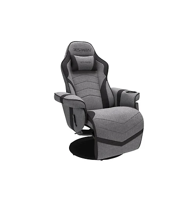 Respawn Reclining Gaming Chair with Footrest - Gray Fabric