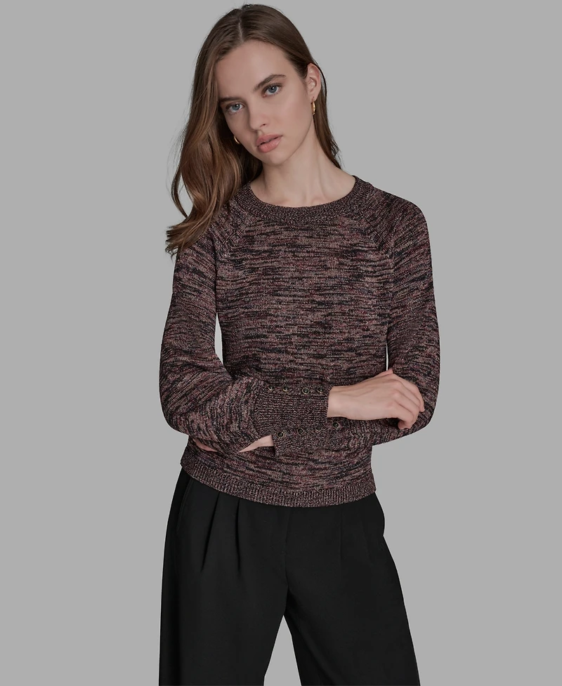 Bcbg Women's Long Sleeve Cowl Neck Sweater