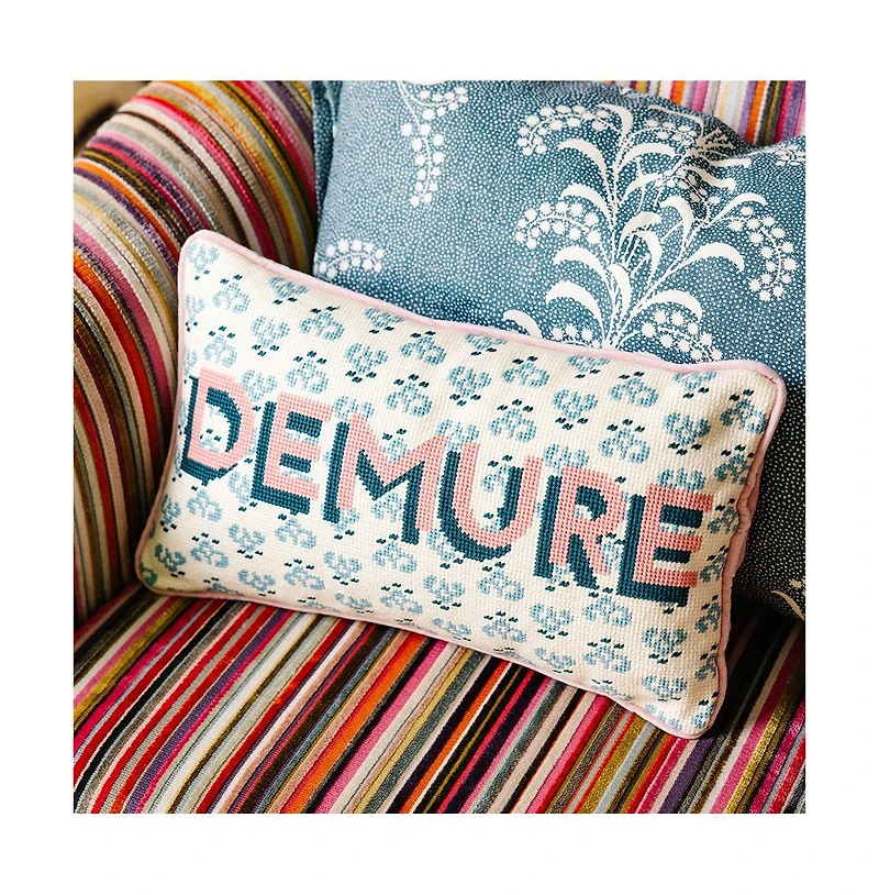 Furbish Needlepoint Pillow – Fall Collection