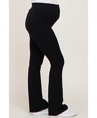 Pinkblush Maternity Black Flared Leggings
