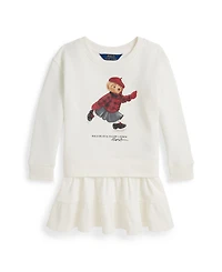 Polo Ralph Lauren Toddler & Little Girls 4T-6X Bear Fleece Dress