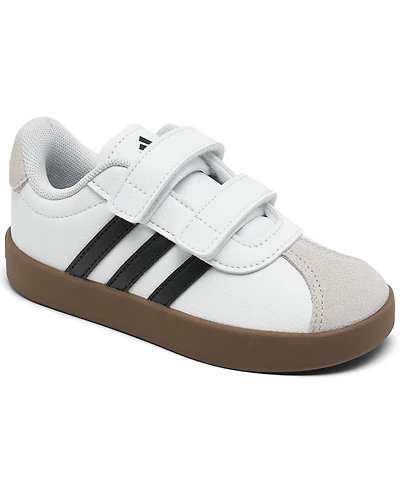adidas Toddler Kids Vl Court 3.0 Fastening Strap Casual Sneakers from Finish Line