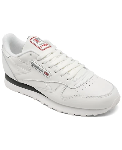Reebok Men's Classic Leather Casual Sneakers from Finish Line
