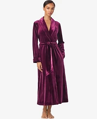 Lauren Ralph Women's Long Sleeves Shawl Collar Robe