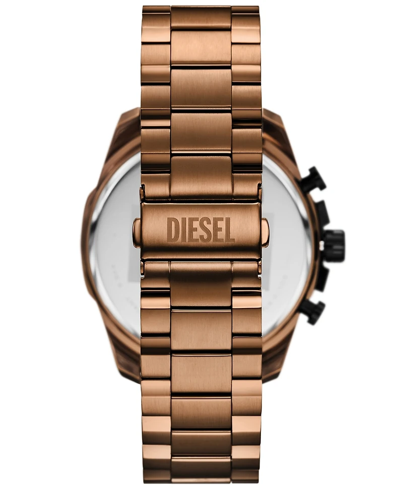 Diesel Men's Mega Chief Slim Quartz Chronograph Stainless Steel Watch