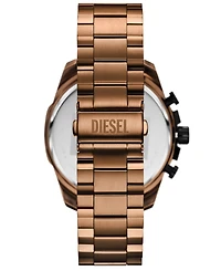 Diesel Men's Mega Chief Slim Quartz Chronograph Stainless Steel Watch