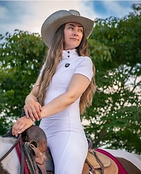 Royal Equestrian Collection Women's Riding Jumpsuit La Performance Cleopatra Knee Patch