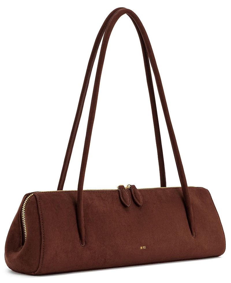 Nova Baguette Style Shoulder Bag - Brown