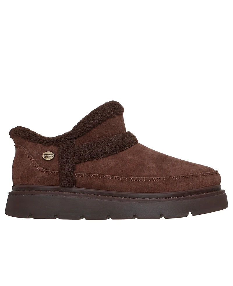 Skechers Women's Slip-ins Bobs Keepsakes Lite - Winter Snug Casual Booties from Finish Line