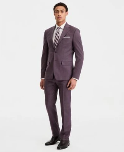 Calvin Klein Mens Slim Fit Wool Blend Suit Separates