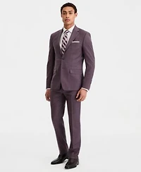 Calvin Klein Mens Slim Fit Wool Blend Suit Separates