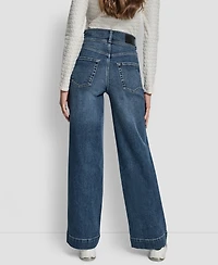Dkny Jeans Women's High Rise Double Button