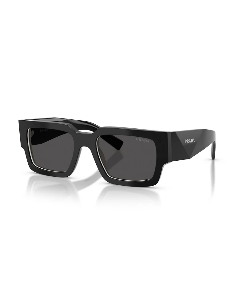 Prada Men's Rectangle Sunglasses