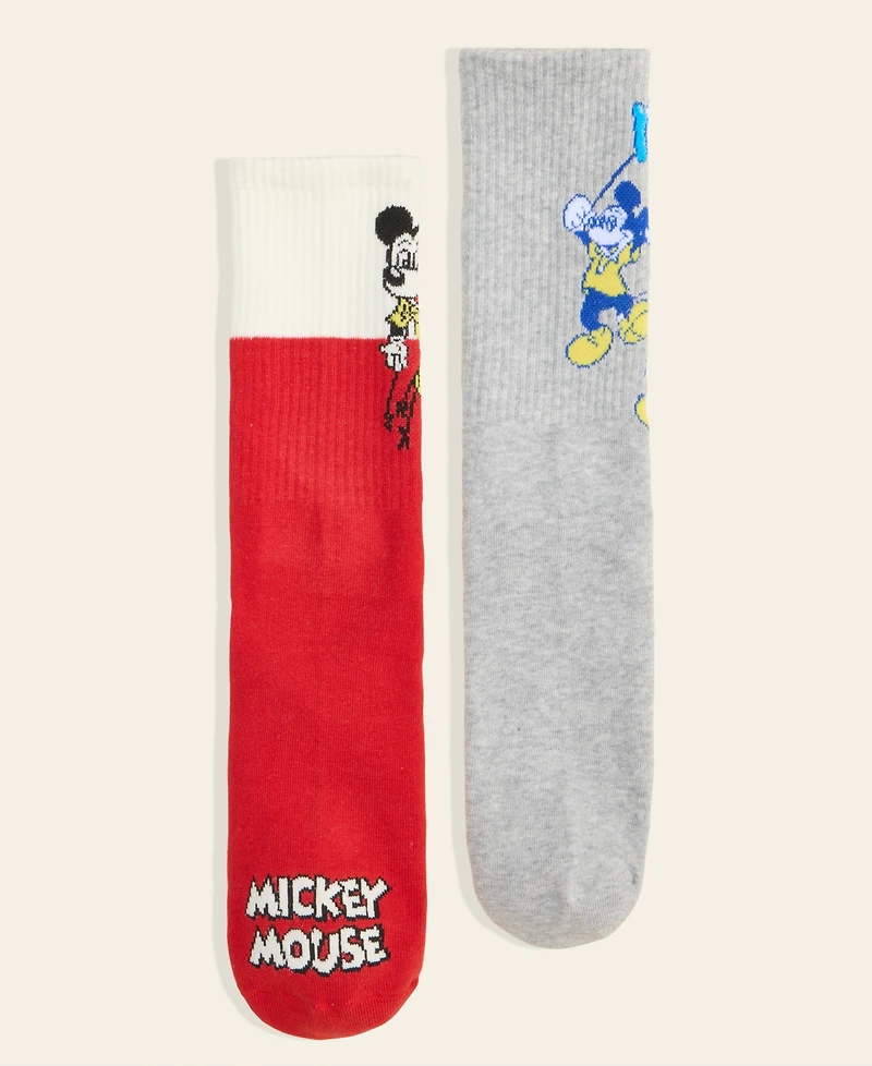 Disney | Macy's Men's Mickey Mouse & Friends 2-Pair Sock Gift Set, Exclusive